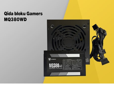 Qida bloku Gamers MQ380WD
