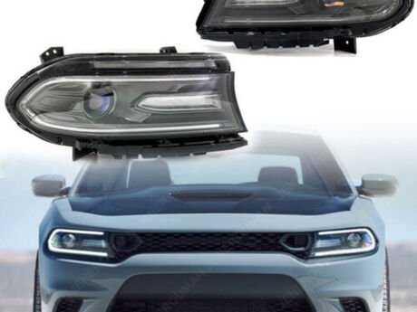 Dodge Charger full LED fara dəsti