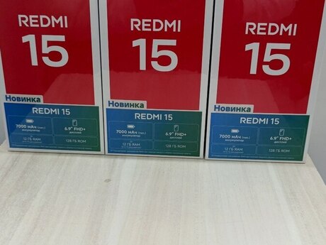 Xiaomi Redmi 15 Midnight Black 128GB/6GB