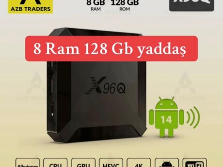 Android TV Box 8RAM 128GB 