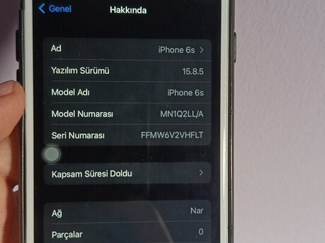 Apple iPhone 6S Silver 32GB