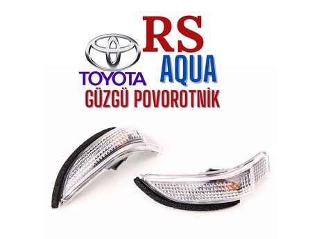 Toyota Aqua yan güzgü işığı