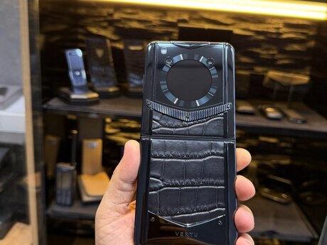 Vertu Ironflip Alligator Skin Basalt Black 512GB/12GB