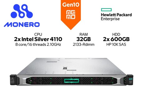 Server HP ProLiant DL360 Gen10 8SFF