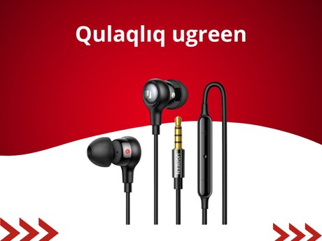 Simli qulaqlıq "Ugreen EP103-30637 Black"
