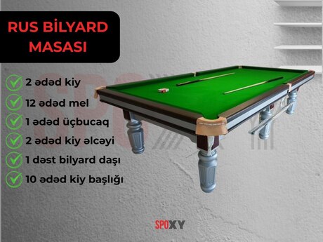 Bilyard masası mərmər Bilyard masası mərmər