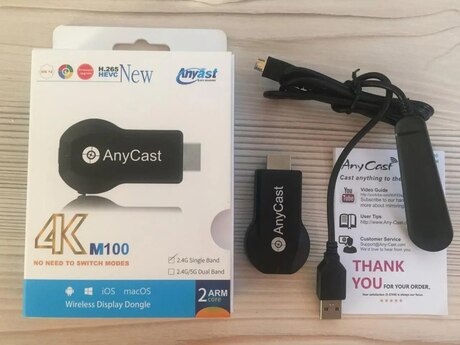 Android Smart TV box Anycast M100 4K 