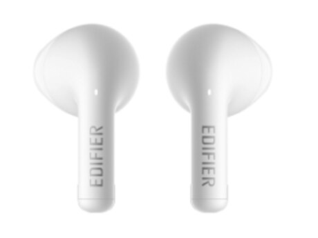 Edifier Headphones X2s White BT5.3, Playback time 6.5 hours (earbuds) + 19.5 hours (charging case)