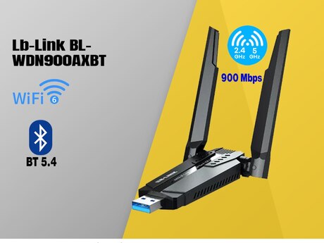 Wi-Ffi + BT adapter Lb-Link BL-WDN900AXBT Wi-Ffi + BT adapter Lb-Link BL-WDN900AXBT
