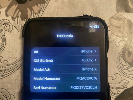 Apple iPhone X Space Gray 64GB/3GB