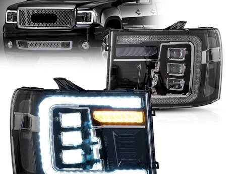 GMC Sierra 2007-13 led fara dəsti