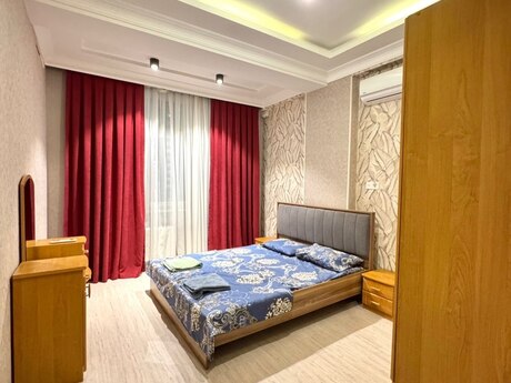 2-otaqlı yeni tikili kirayə verilir, Qara Qarayev m., 70 m²