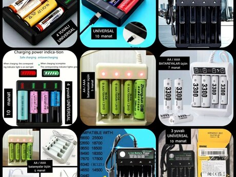 USB - AA/AAA batareya doldurma cihazı USB - AA/AAA batareya doldurma cihazı
