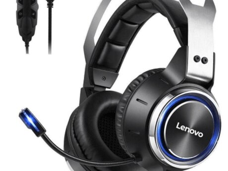 Lenovo HS25 Wired Gaming Headset Black