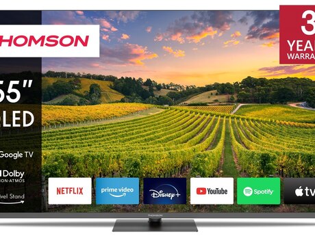 Televizor 55" Thomson QLED 4K 60Hz Smart Google TV Black