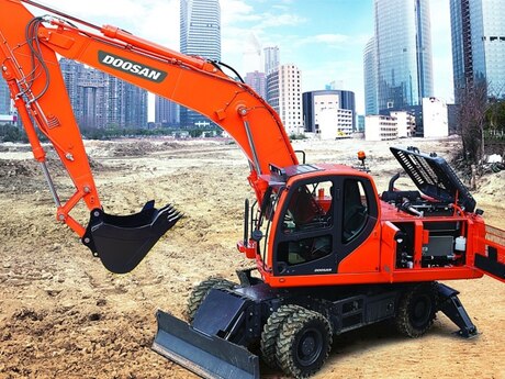 Develon DX210W təkərli ekskavator, 2026-cı il