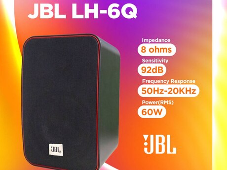 JBL LH-6Q Wall Mounted Audio JBL LH-6Q Wall Mounted Audio