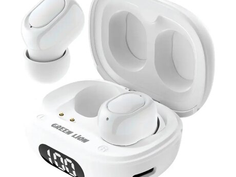 Green Lion Mittersill True Wireless Earbuds White