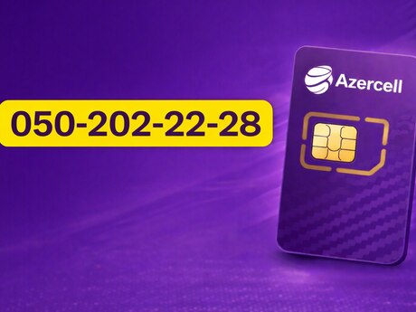 Azercell nömrə – (050) 202-22-28