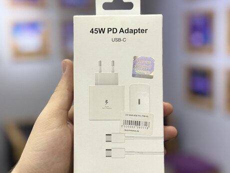 Samsung adapter USB-C 45W with Type-c cable