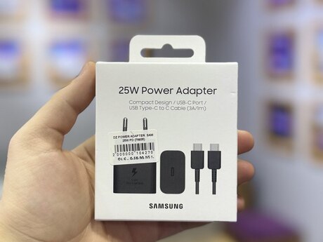 Samsung Adapter USB-C 25W with Type-c cable