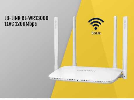 Gigabit Router "LB-Link BL-WR1300D 5G" 1300 Mbps Gigabit Router "LB-Link BL-WR1300D 5G" 1300 Mbps