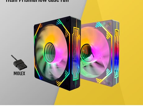 Titan PrismaFlow RGB Molex Fan