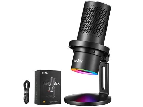Godox EM68x RGB gaming kondenser mikrofonu