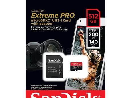 SD Kart SanDisk 512GB SD Kart SanDisk 512GB