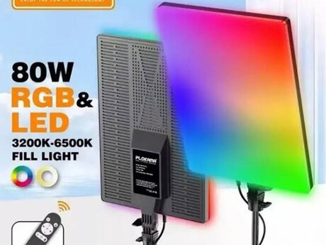 LED Rgb işıq ştativ 