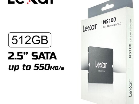 Lexar NS100 512GB 2.5" SATA III Lexar NS100 512GB 2.5" SATA III