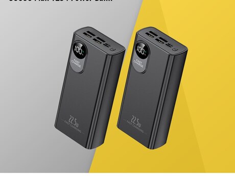 Powerbank 30000 mAh "Y234 Fast Charge" Powerbank 30000 mAh "Y234 Fast Charge"
