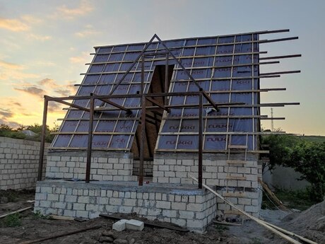 A-Frame evlərin tikintisi