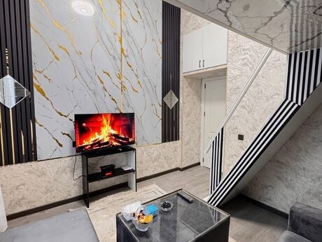 2-otaqlı yeni tikili kirayə verilir, Sahil m., 100 m²