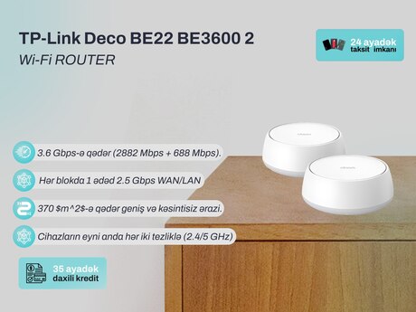 Router TP-Link Deco BE22 / BE3600 (2-Pack