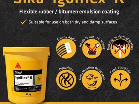 Bitum kauçuk "Sika İgolflex"