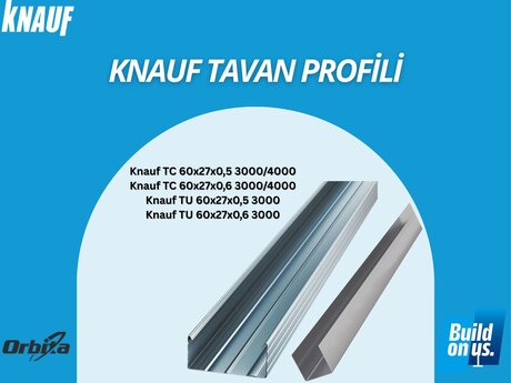KNAUF tavan profilləri