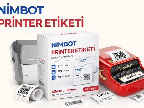 "Niimbot" printer etiketi "Niimbot" printer etiketi