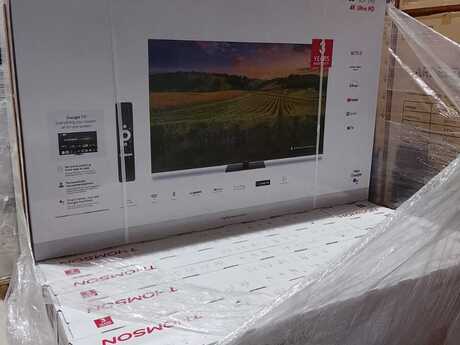 Televizor 55" Thomson QLED 4K 60Hz Smart Google TV Black 55QG5C14