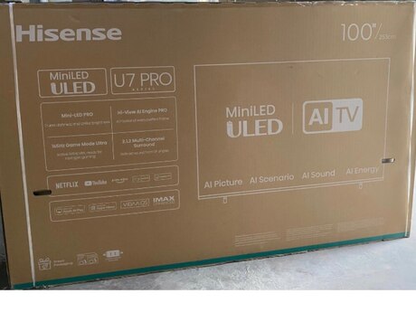 Televizor QLED Hisense 100U7Q Pro 