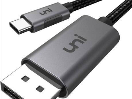 Uni USB C to DisplayPort Kabel (2 metr) Uni USB C to DisplayPort Kabel (2 metr)