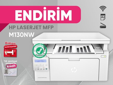 Printer HP LaserJet Pro MFP M130nw