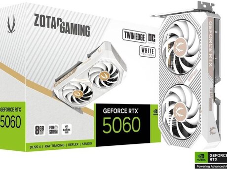 Video kart “Zotac GeForce RTX 5060 8Gb White”