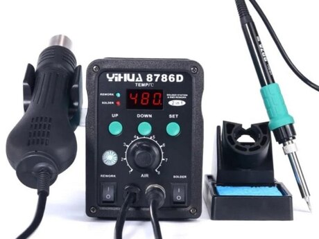 Lehim aparatı fen " Yihua 8786D " Lehim aparatı fen " Yihua 8786D "