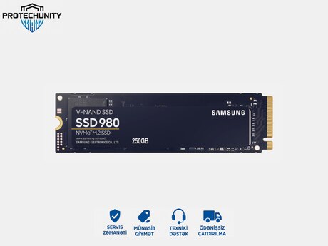 SSD Samsung 980 250GB NVMe M.2 (MZ-V8V250BW)