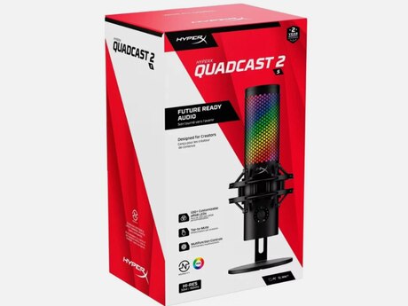 Mikrofon RGB HyperX Quadcast 2 S Gaming (9A273AA) 