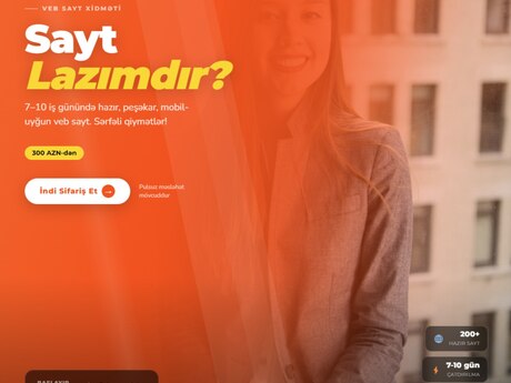 Web saytların hazırlanması