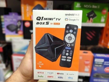 TV box Q1 box S Android 14 8K Ultra Hd 