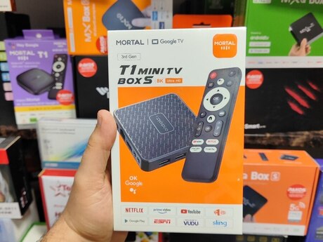 TV box Mortal 3rd gen 8ram 128gb 8K Ultra Hd 