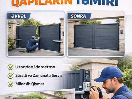 ASM-DooR Avtomatik qapı mühərriklərin təmiri ASM-DooR Avtomatik qapı mühərriklərin təmiri